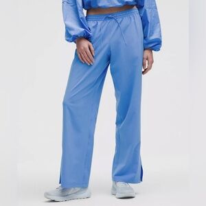 New Lululemon Court Rival Wide-Leg Track Pant Pool Party/Pool Party